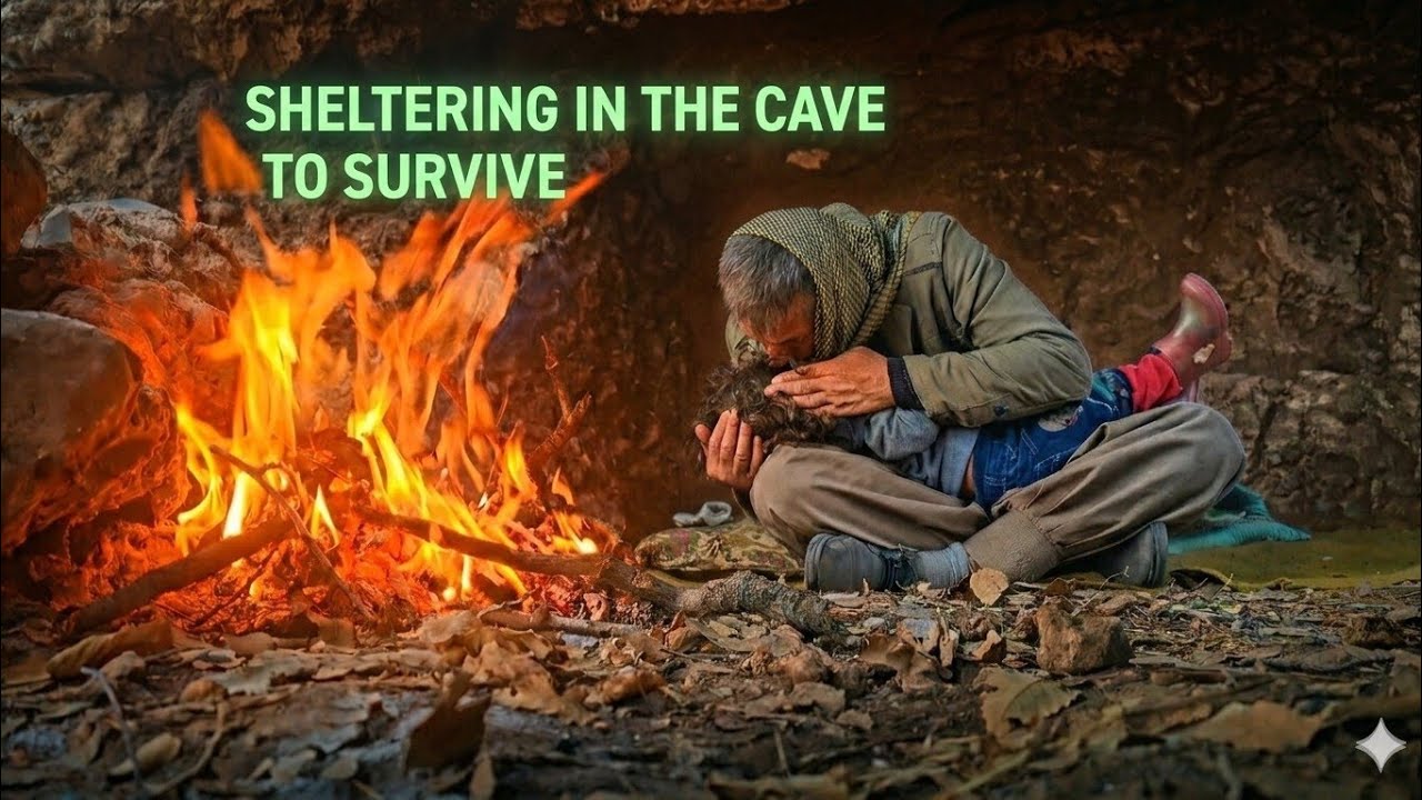 Surviving the Deadly Cold: Building a Hut in the Heart of Rock to Battle the Brutal Cold