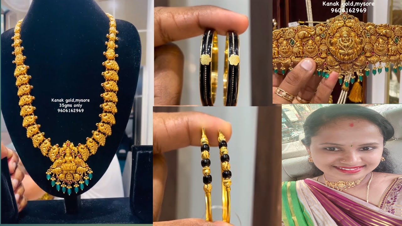 5,6 ಗ್ರಾಮ್ಸ್ ಗೆ ಬೇಬಿ ಬಳೆ,ಕಡ, ಲಾಂಗ್ ಹಾರ, ನೆಕ್ಲೆಸ್, ಬಳೆ, ರಿಂಗ್ಸ್, ಓಲೆ, ಇಷ್ಟು ಕಡಿಮೆ ಗ್ರಾಮ್ಸ್ ಅಲ್ಲಿ 👆