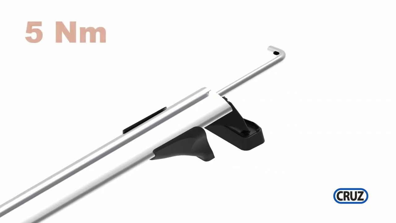 Cruz Airo Fuse roof bars   Assembly video