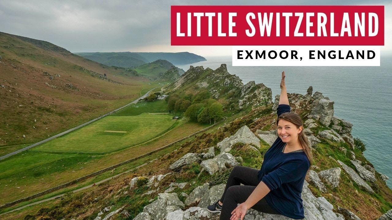 UK's Most Scenic Drive? Exmoor's Little Switzerland | England Road Trip Travel Vlog 27