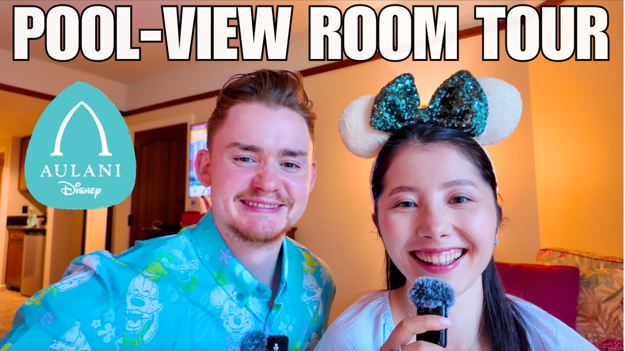 Aulani Poolside Garden View Room Tour 2026 (How we got 50% off this room)