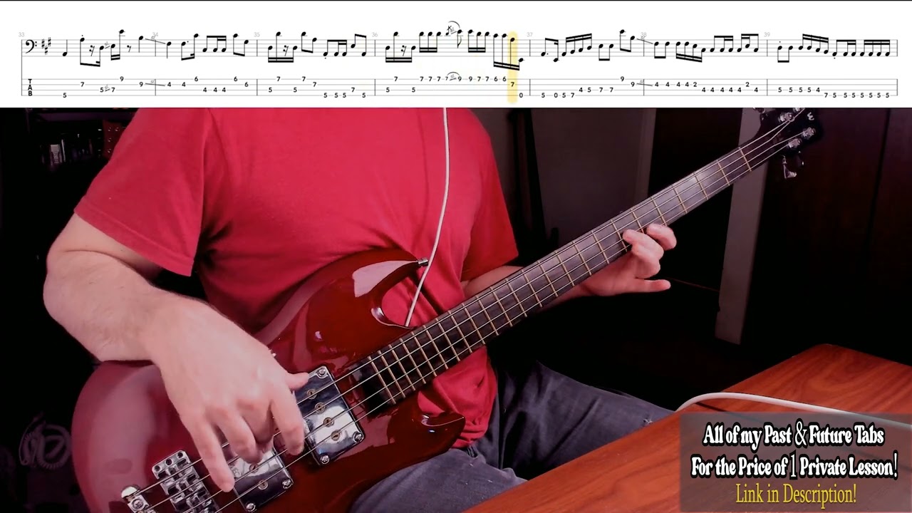 Blues Traveler-Hook-Bass Tab-Bass Cover