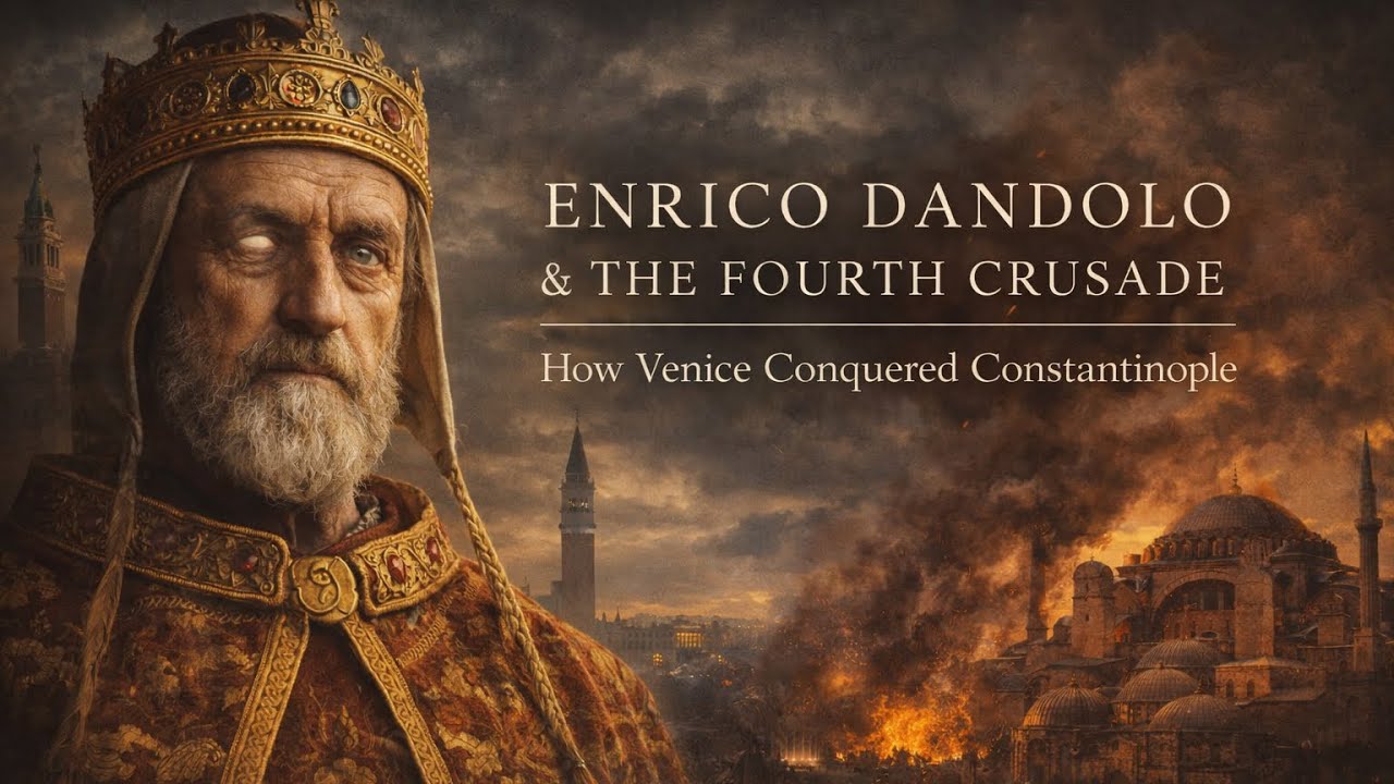 Enrico Dandolo: The Blind Strategist Who Conquered an Empire #FourthCrusade #HistoryDocumentary 