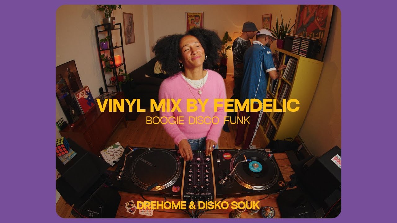 Warm-Up Groove mix by Femdelic - Funk Boogie Disco | Drehome & Disko Souk