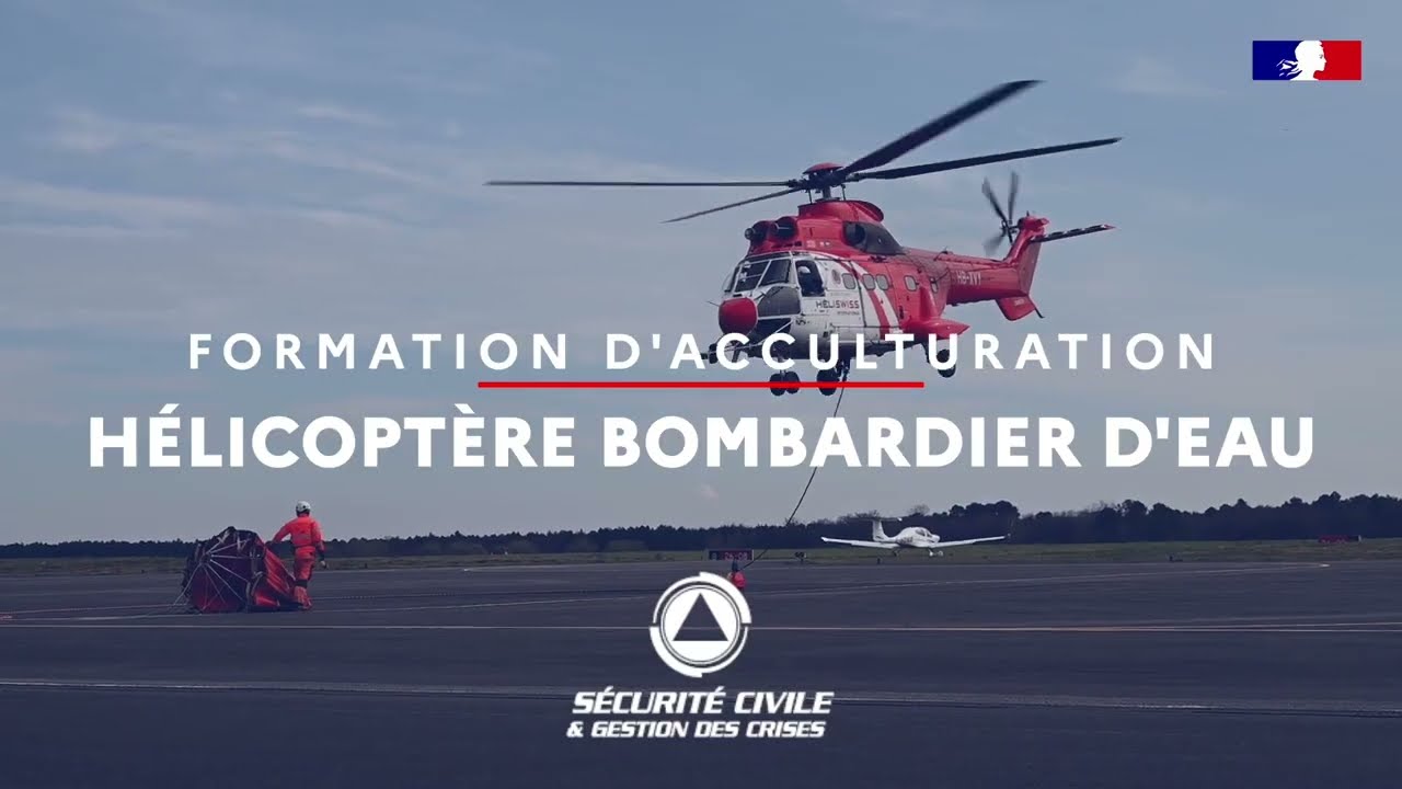 Les hélicoptères bombardiers d'eau dans le dispositif de lutte contre les feux de forêt