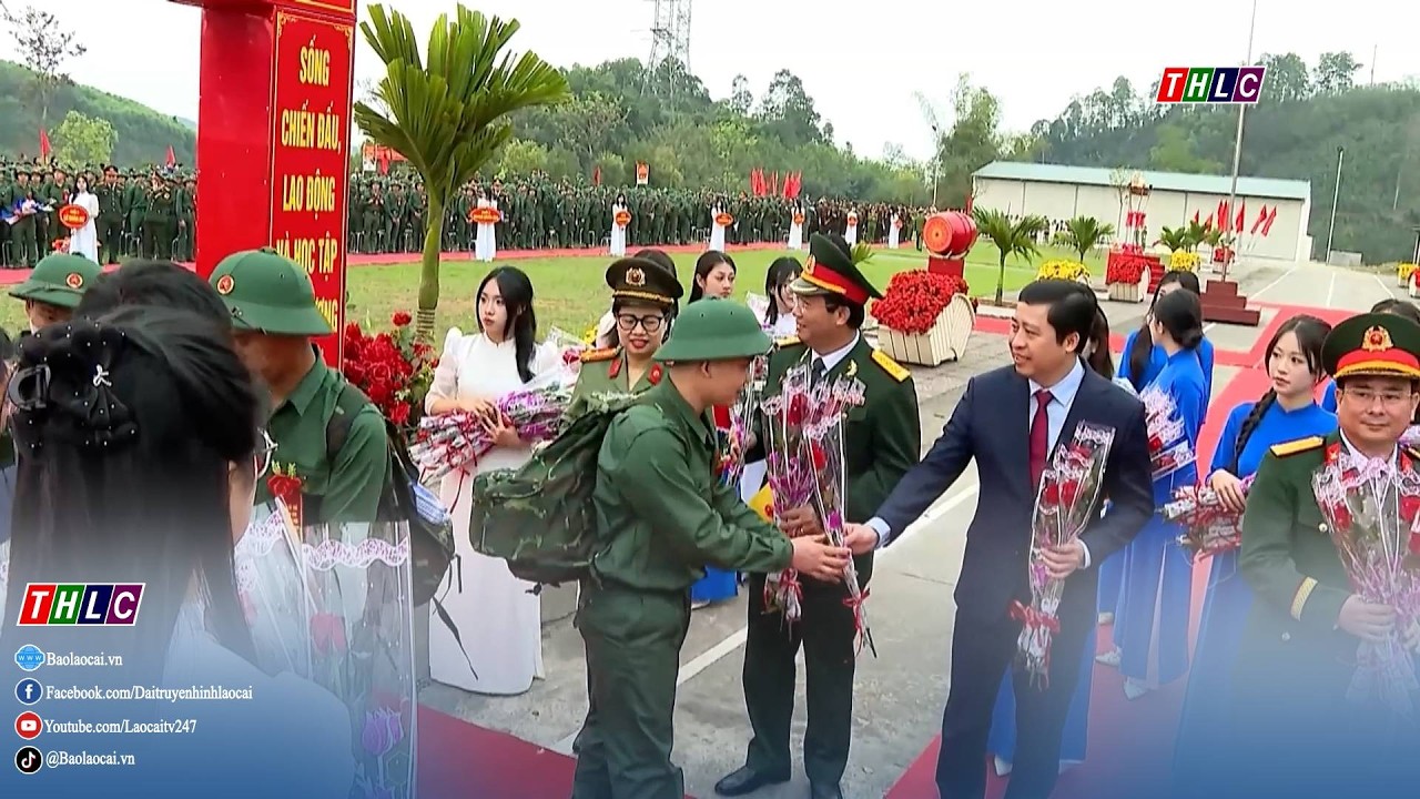 Bí thư Tỉnh ủy Dương Quốc Huy động viên, tiễn tân binh lên đường nhập ngũ | THLC