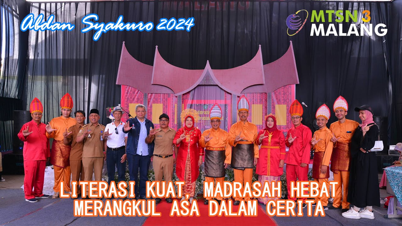 Tari Kolosal, Launching ICP 2 Bahasa, Sekolah Percontohan Literasi Nasional Melengkapi Abdan Syakuro