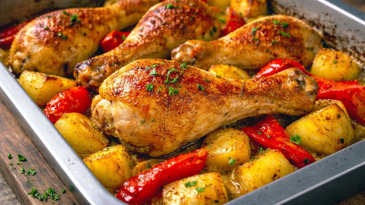 STARI RECEPT MOJE MAJKE pileci bataci za rucak koji ostavlja bez daha