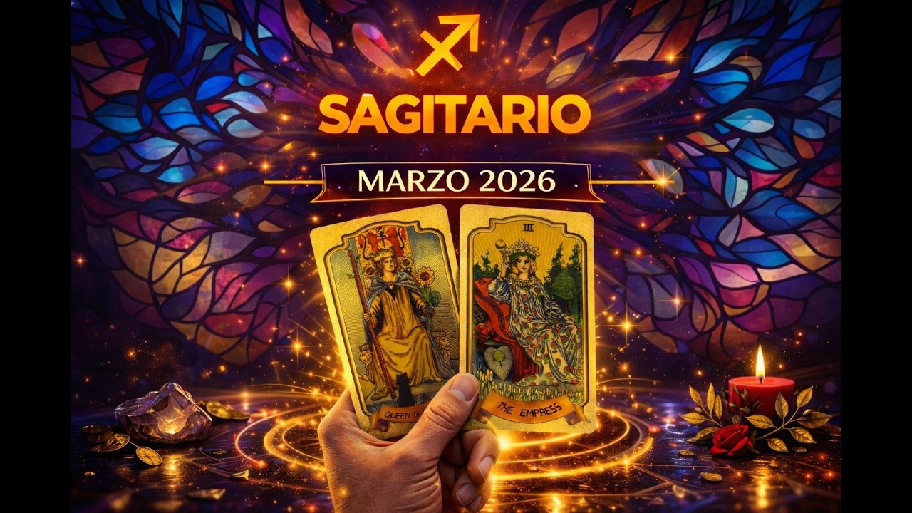 ♐SAGITARIO | MARZO 2026 👉 estarás magnético y muy creativo: decisiones con tu entorno
