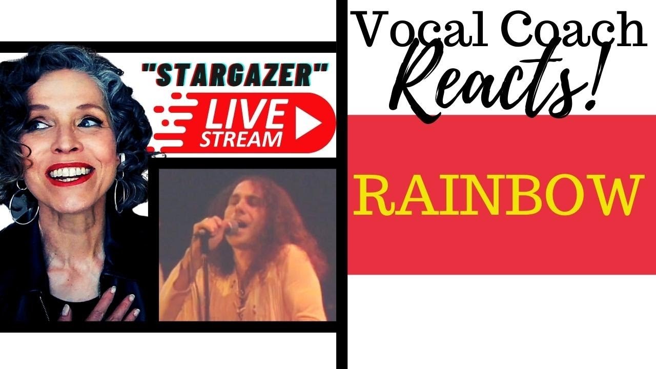 FIRST LISTEN Ronnie James Dio RAINBOW 'Stargazer' Voice Coach Reacts & Deconstructs