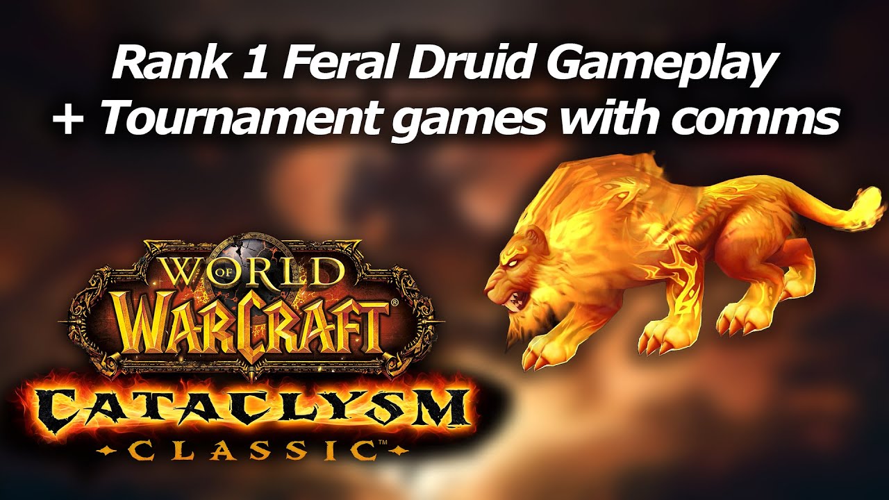 Shyxy: Cataclysm | Rank 1 Feral Druid | Cata Classic arena