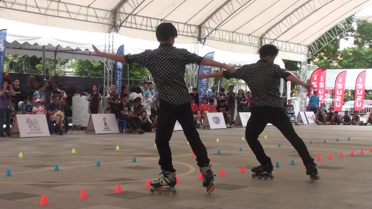 2019 AIFC Bangkok Pair Slalom 1st Place Masayoshi Shibagaki / Taiki Shibagaki (JPN)