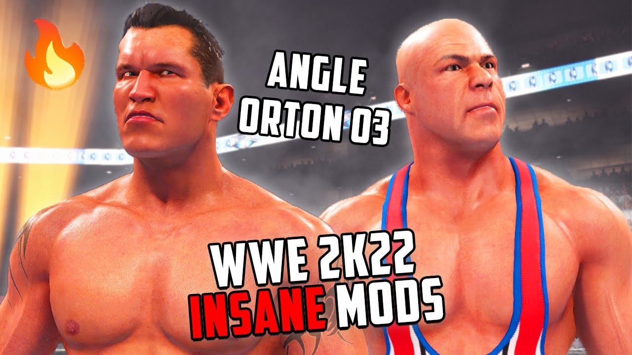 These WWE 2K22  Mods are INSANE 🔥 - Lesnar Tracktor,Two belt entrance and more #2
