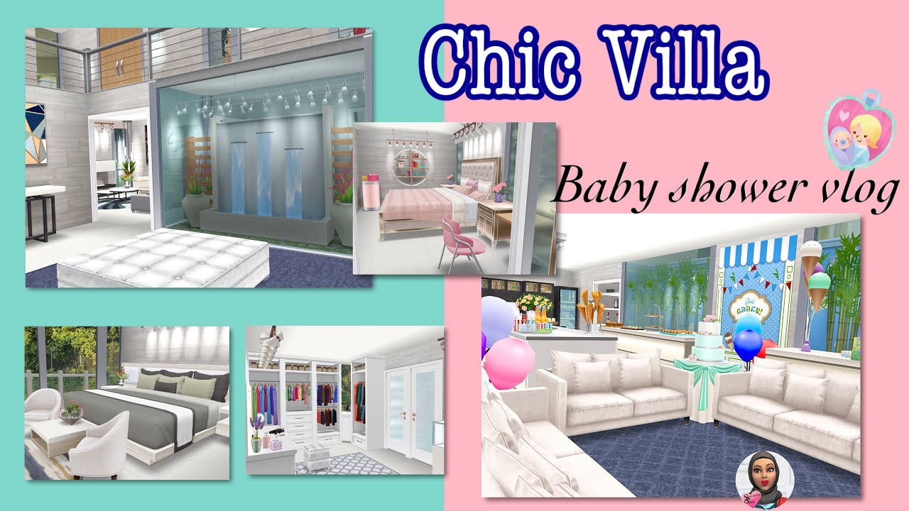 Sims FreePlay ✨ Chic villa✨AR tour ✨