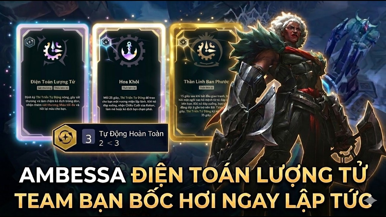 Kích Mốc 3 Tự Động Hoàn Toàn, Ambessa Điện Toán Lượng Tử Càn Quét Team Địch | Aram Hỗn Loạn