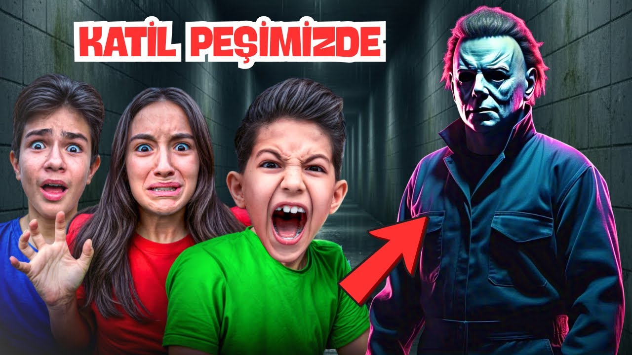 ARANAN KATİL OKULUMUZA GELDİ!! KURTULMAYA ÇALIŞTIK | KISA FİLM