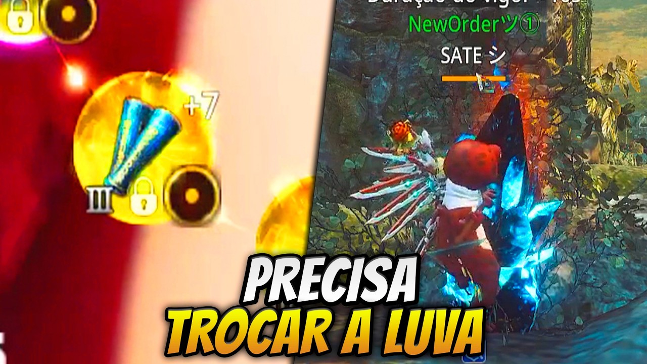 LANCEIRO SATE TÁ PRECISANDO TROCAR ESSA LUVA | MIR4