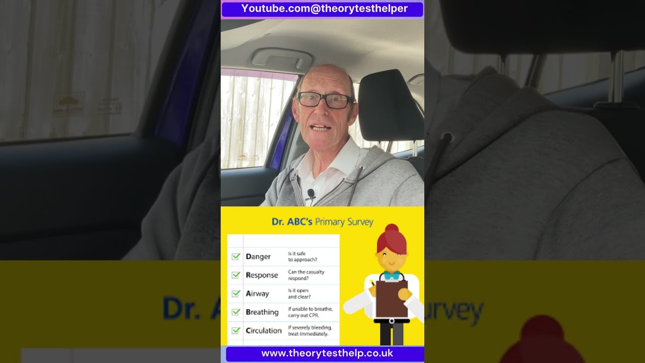 What is DR ABC for the theory test?