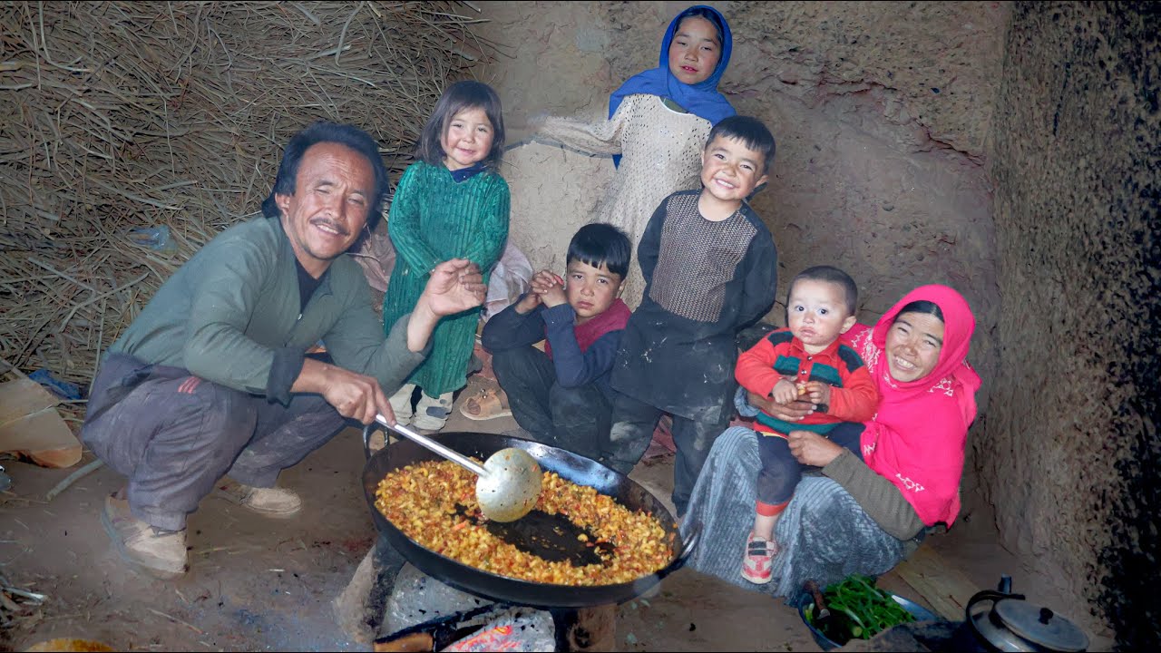 Cave Twins Get Eid Ready: Henna, Joy, & Celebration | Afghanistan Village Life