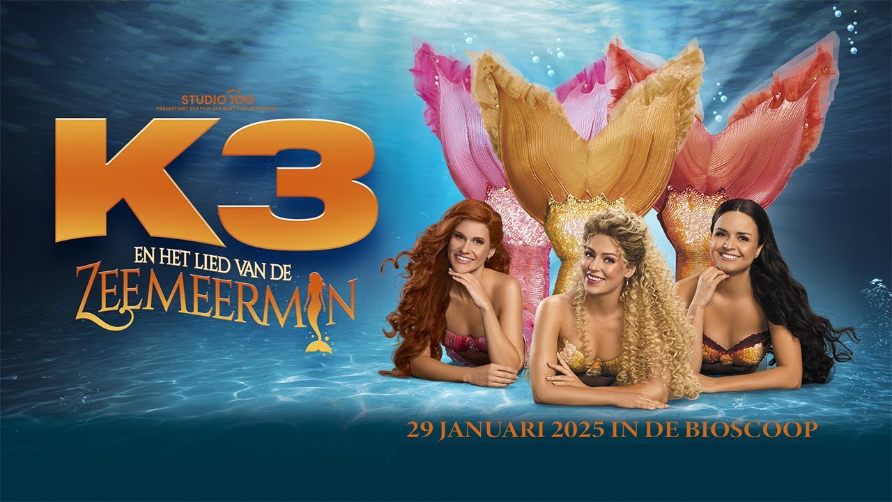 TRAILER | K3 en Het Lied van de Zeemeermin🧜‍♀️