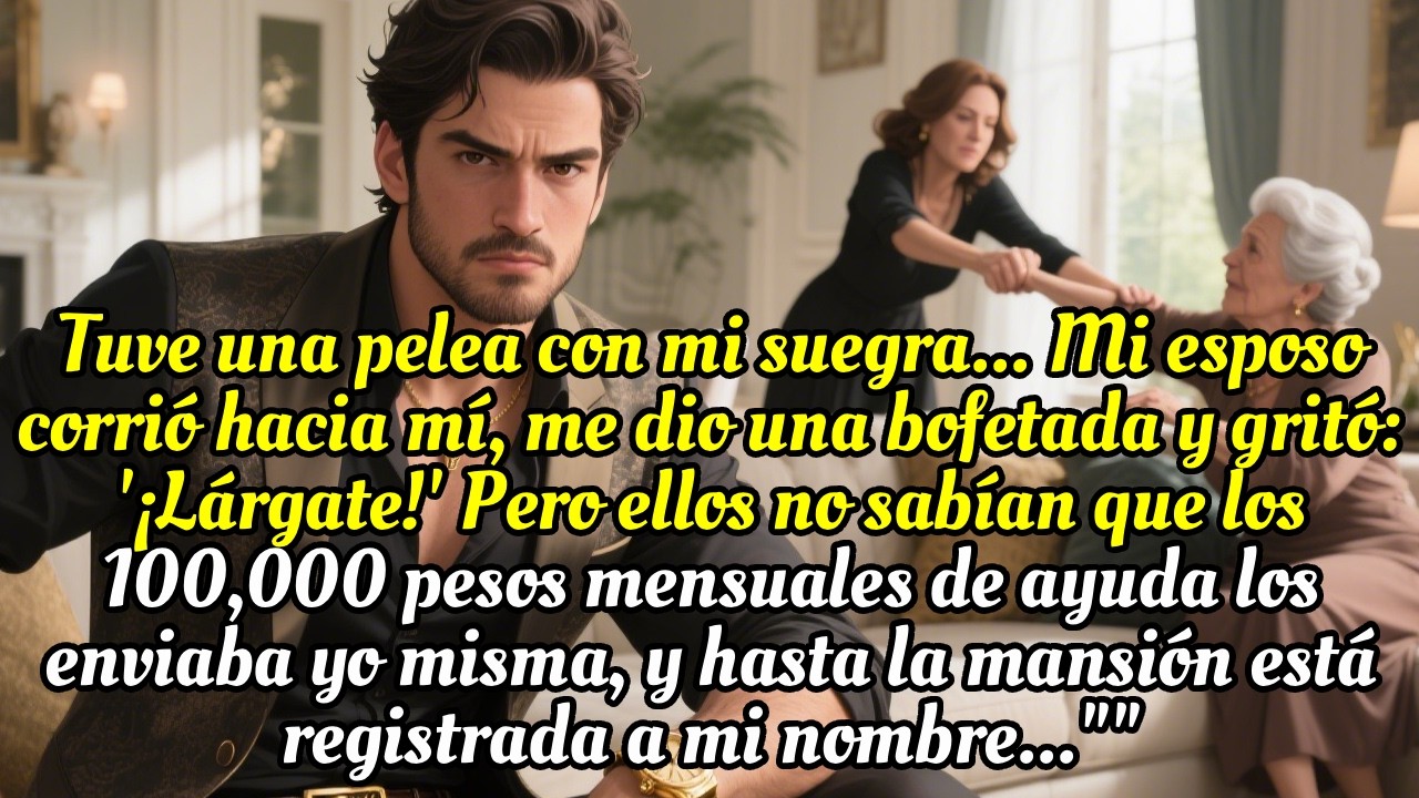 Tuve una pelea con mi suegra 🤬😏, mi esposa me dio una bofetada y gritó 👋💔 😏 Ellas no saben...⁉️💥