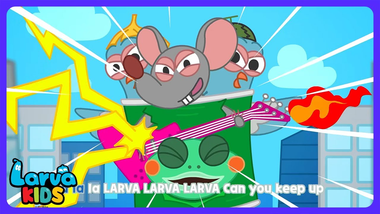 Larva - Laula Larvan mukana! | Lastenohjelmat | WildBrain Oppimislaboratorio