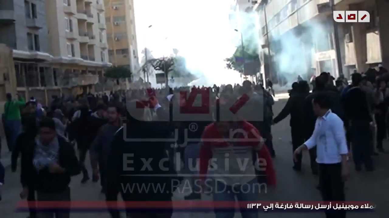 الاسكندرية | كر و فر بين المتظاهرين والشرطة