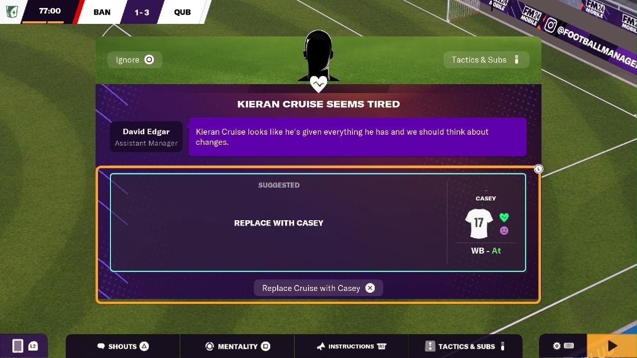 Football Manager 2024 Console Edition Queen university episode 61 season 5