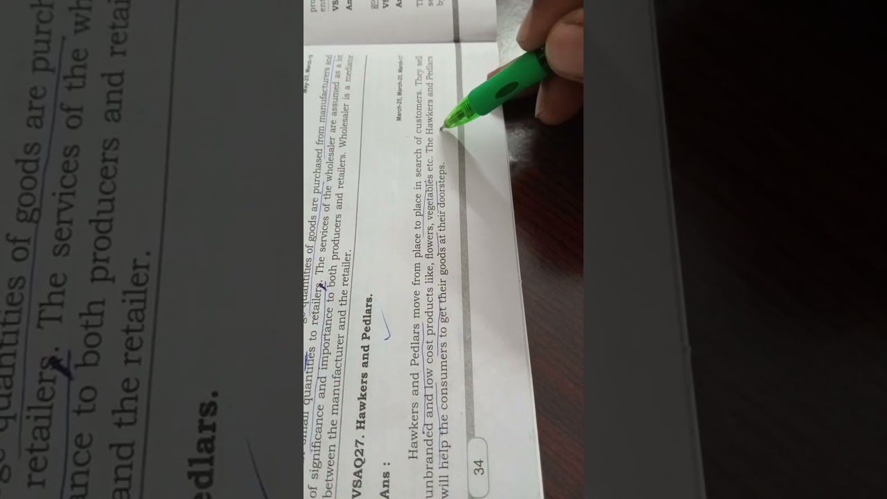 Commerce II year 2 MARKS  part - 2 
