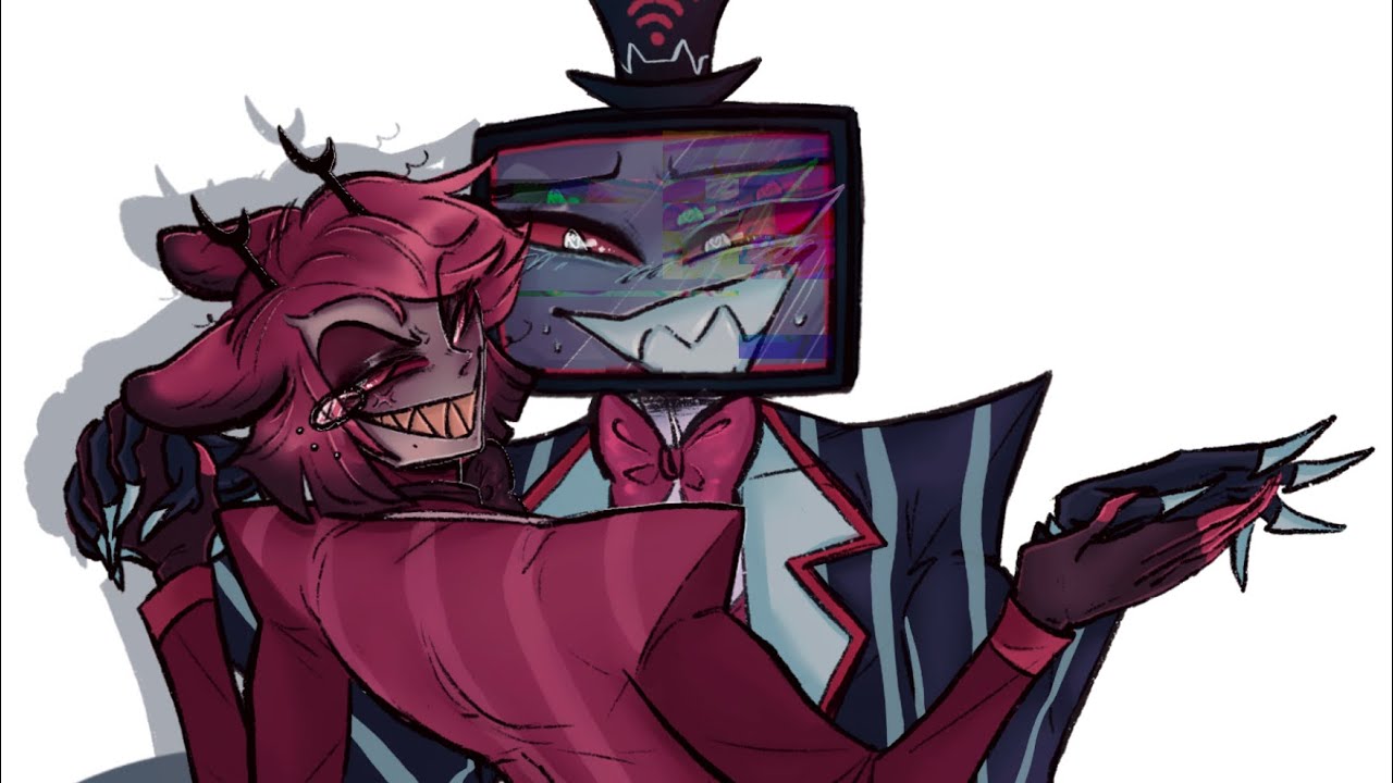RadioSilence | Hazbin Hotel Speedpaint 📻📺