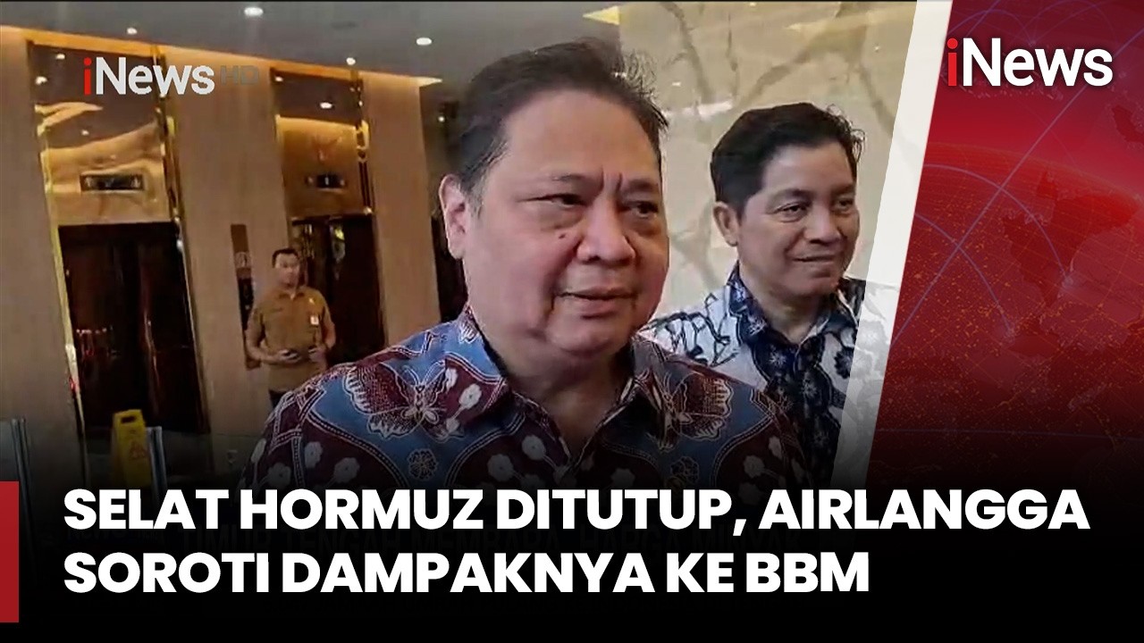 Timur Tengah Memanas, Airlangga Ungkap Dampaknya ke BBM  | iNews Siang (3/3)