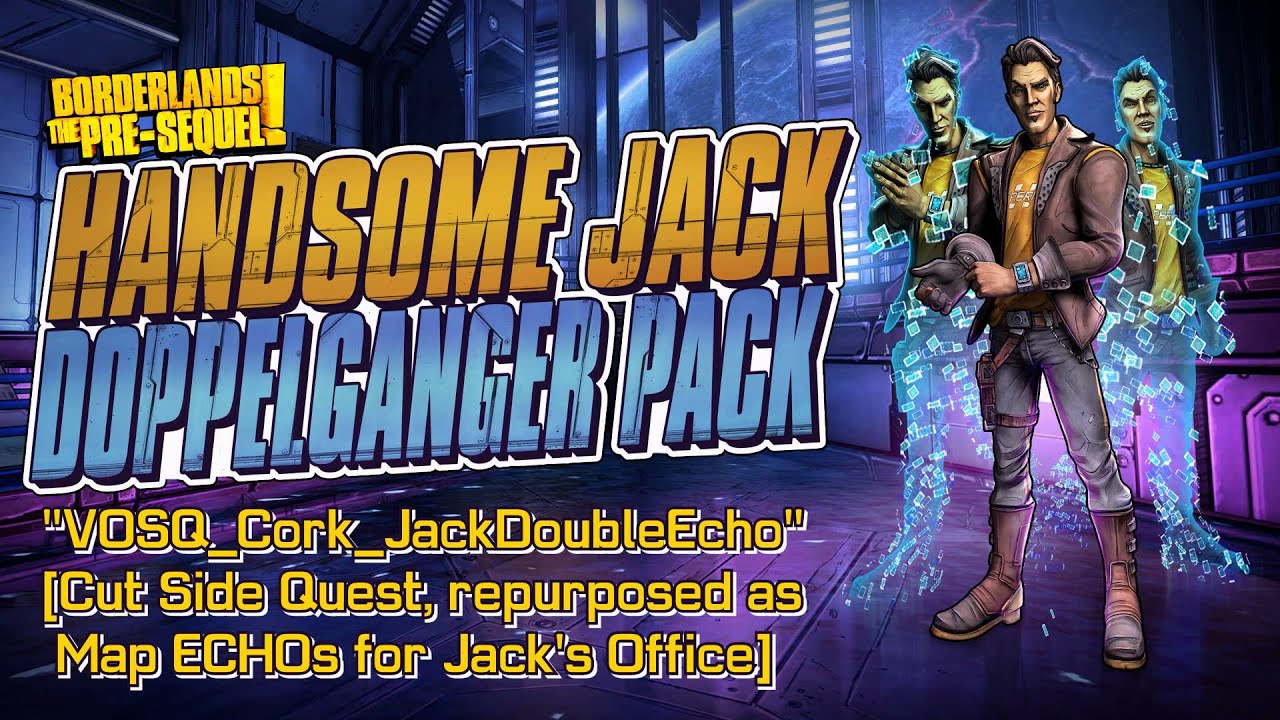 Handsome Jack's Body Double - ECHO Recordings (Used & Unused) [Borderlands: The Pre-Sequel]