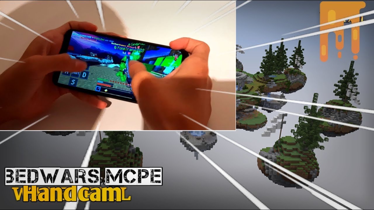 Sweating In Bedwars with Handcam | 1000 Bedwars Wins Special