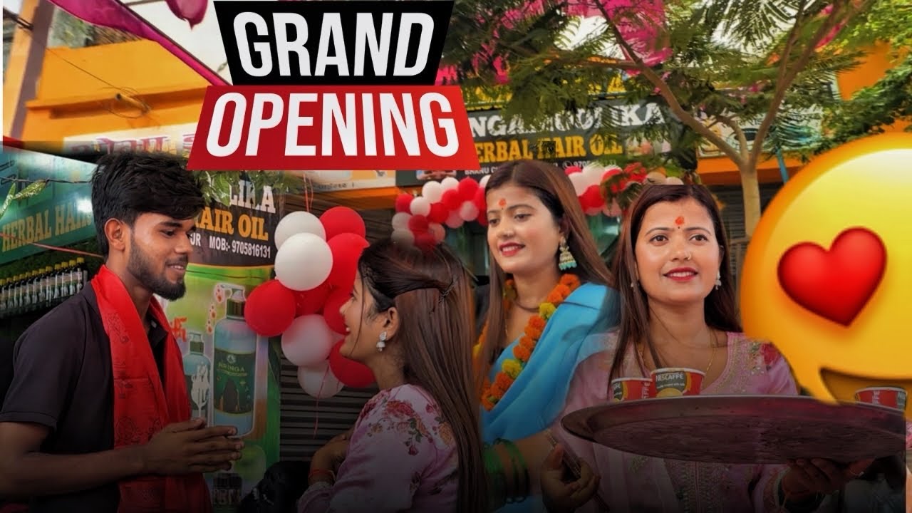 Sanvi bhagat k dokan k opening || Sanvi bhagat || Saroj Bhai || 