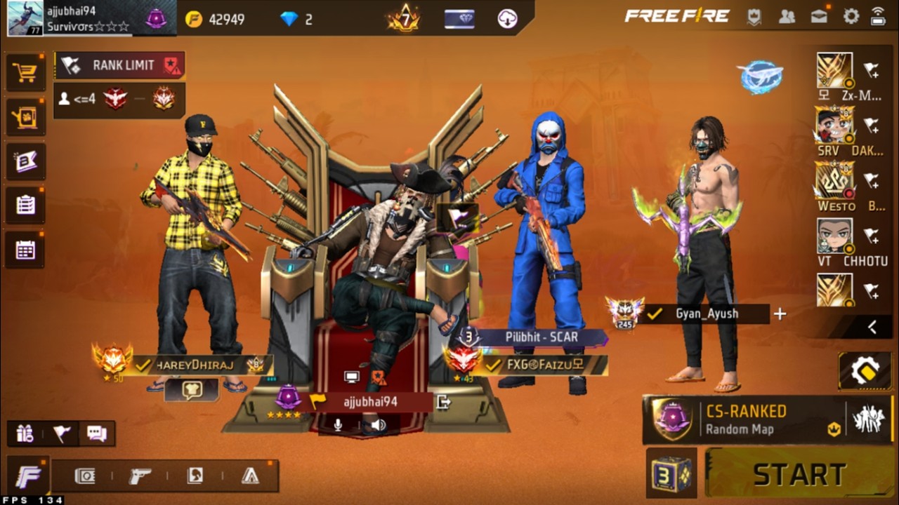 🔴 AJJU IS LIVE |  FREE MEETUP | LIKE VOICE | GO 10K #shortsfeed #freefire #live #trending #ajjubhai