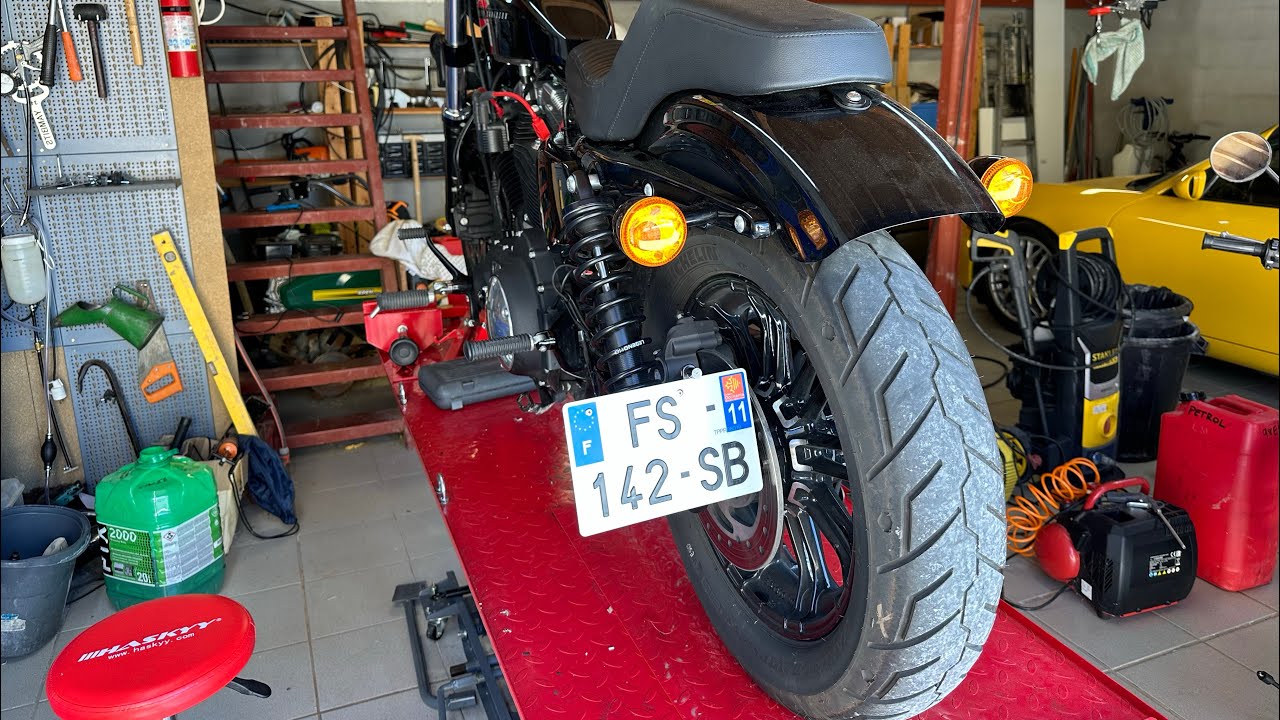 Harley Sportster Side Mount Fitting