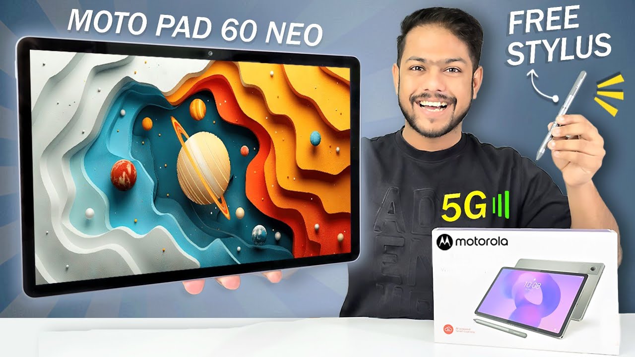 Moto Pad 60 Neo 5G Review ⚡ FREE Stylus| Review After 30 Days