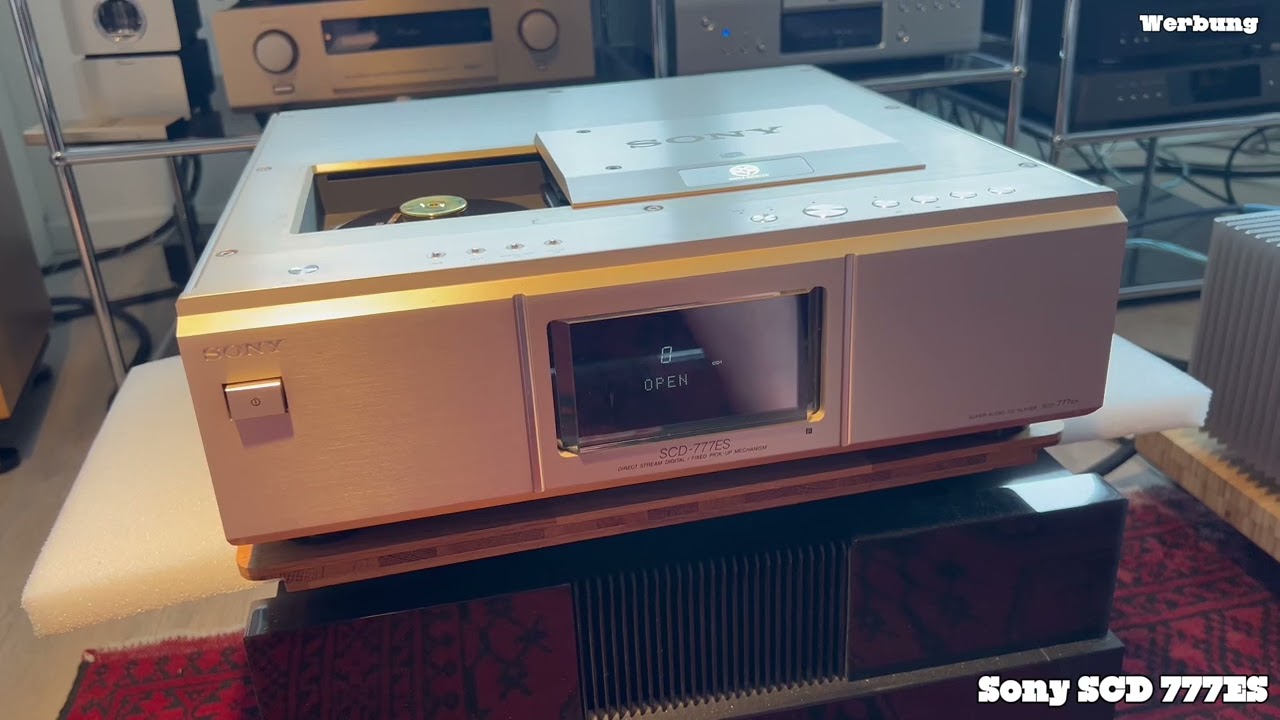 Sony SCD 777ES High End Super Audio CD Player Mackern.de