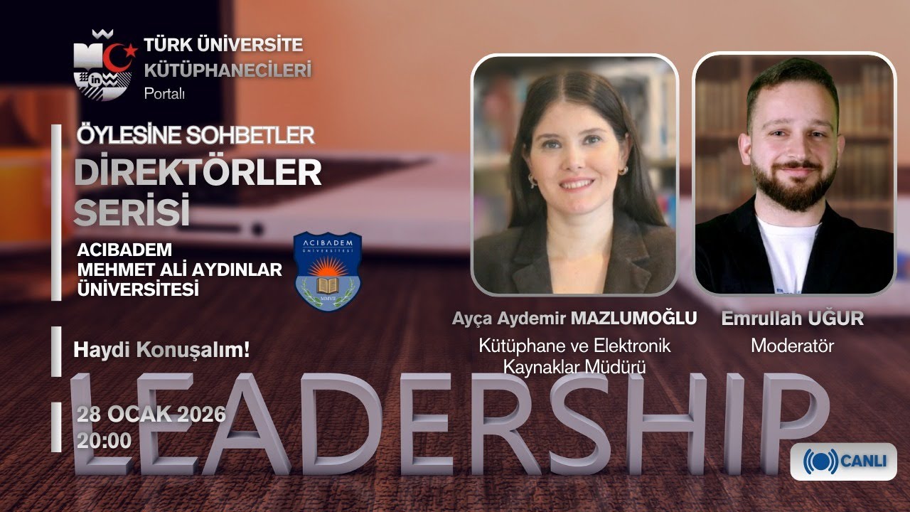 Öylesine Sohbetler [Direktörler Serisi] - Ayça AYDEMİR MAZLUMOĞLU