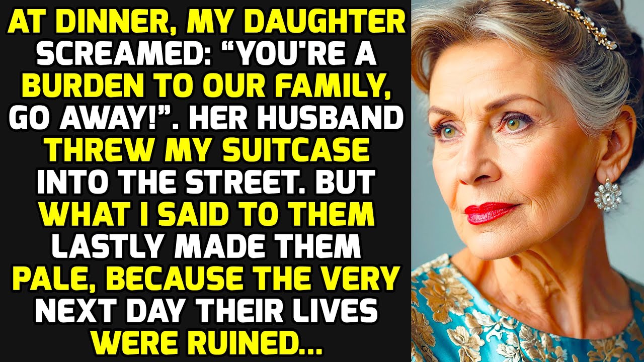 At Dinner, My Daughter Screamed: &ldquo;You're A Burden To Our Family, Go Away!&rdquo; I Stood Up And... STORIES