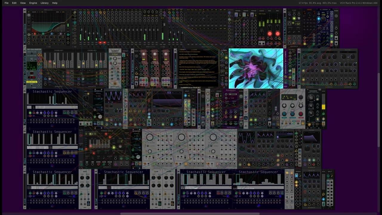 15 Minutes of Generative House Music with VCV Rack