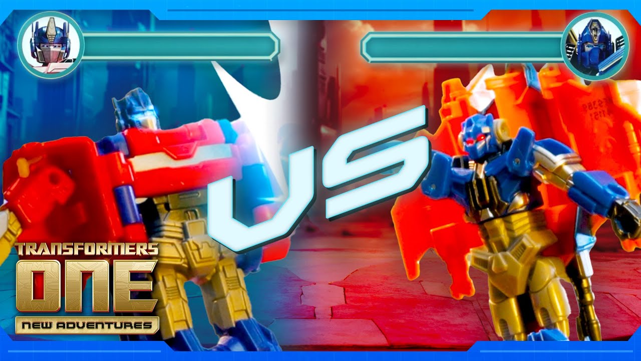 La batalla real definitiva! | Transformers One: New Adventures | Animación