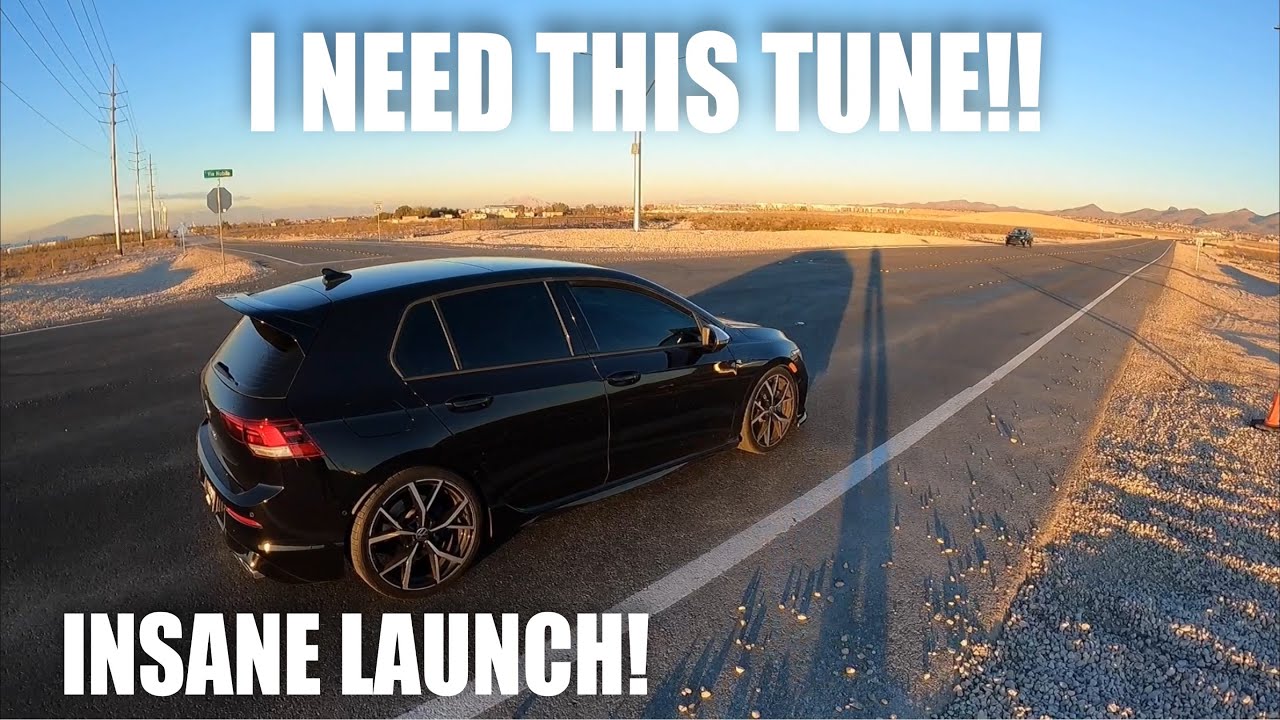 MK8 Golf R Stage 1 E85 ECU/DSG Tune Review + Dragy Test!