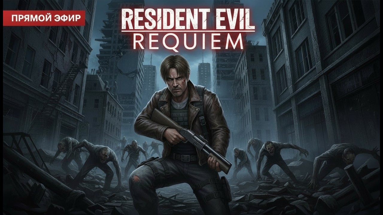 Resident Evil: Реквием по Зомби (Стрим №1) #residentevil  #residentevilrequiem #стрим