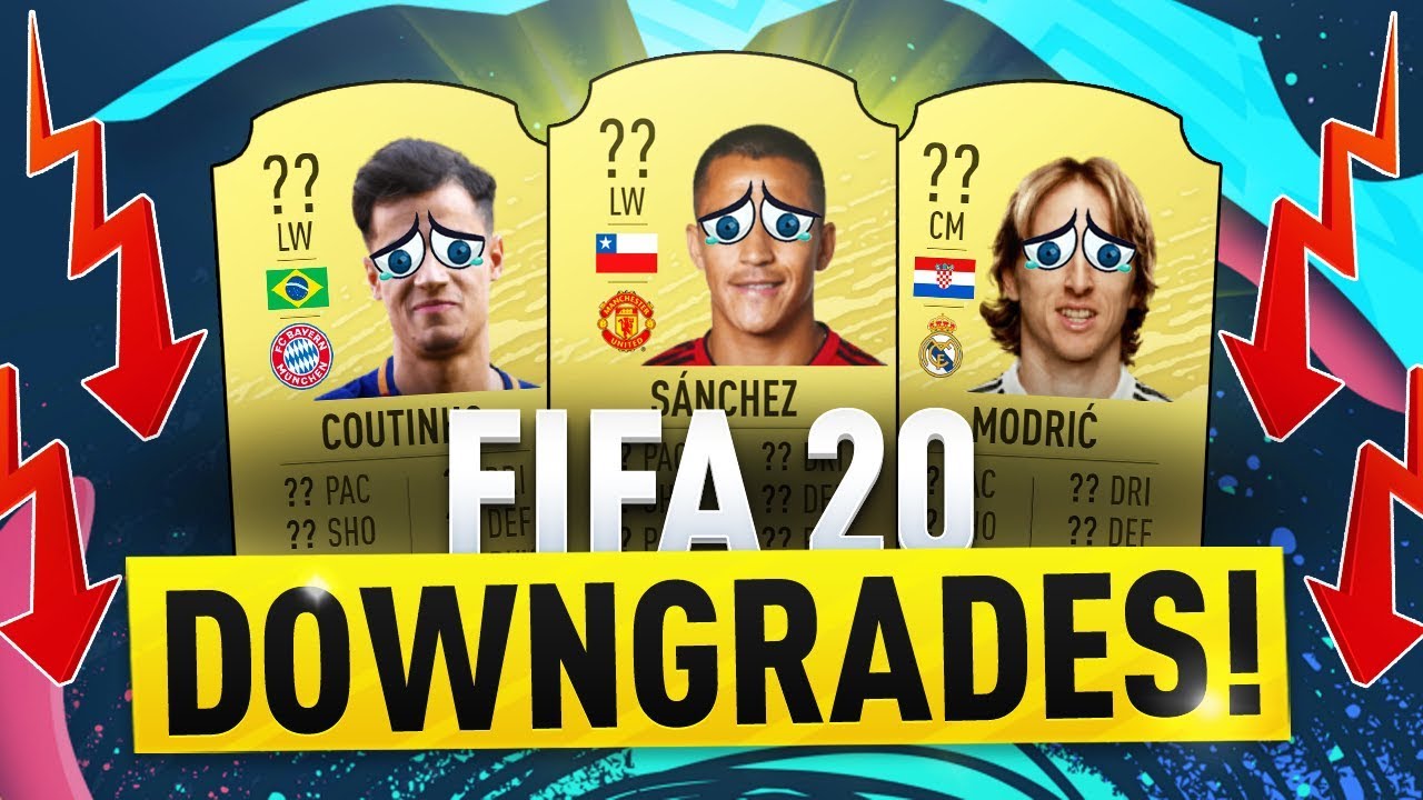 FIFA 20 | 10 PLAYERS WHO MAYBE DOWNGRADED! FT. SANCHEZ, MODRIC, COUTINHO & MORE!