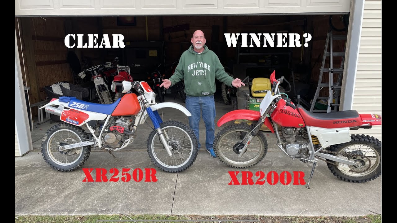 XR250R VS XR200R
