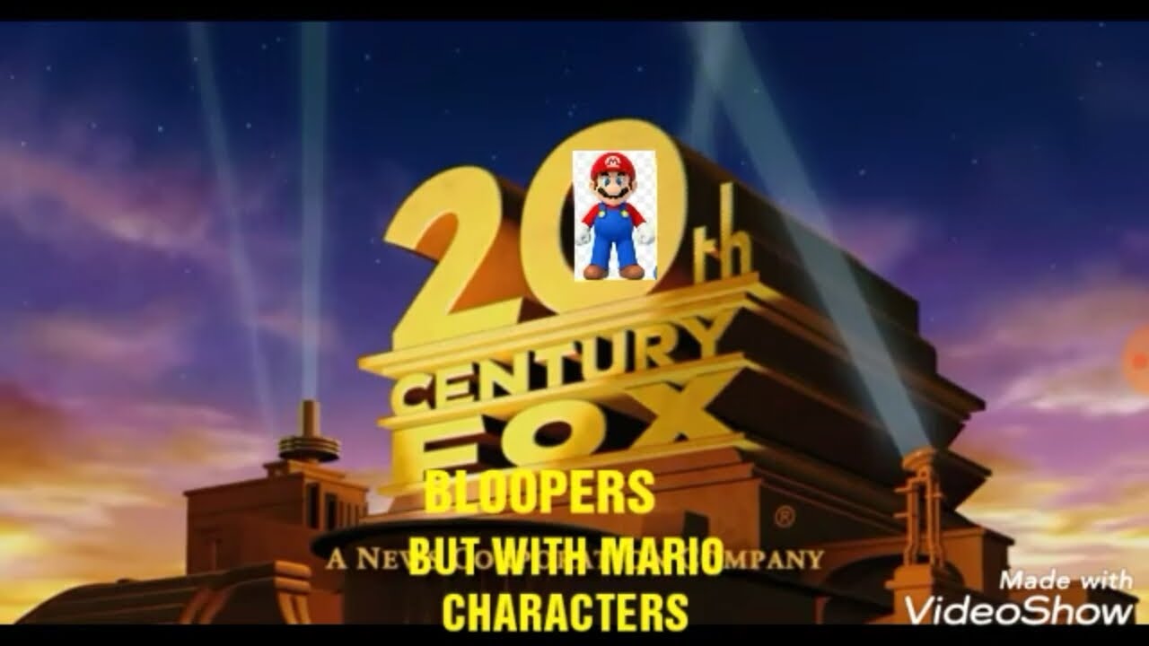 20th Century Fox Bloopers But With Mario Characters