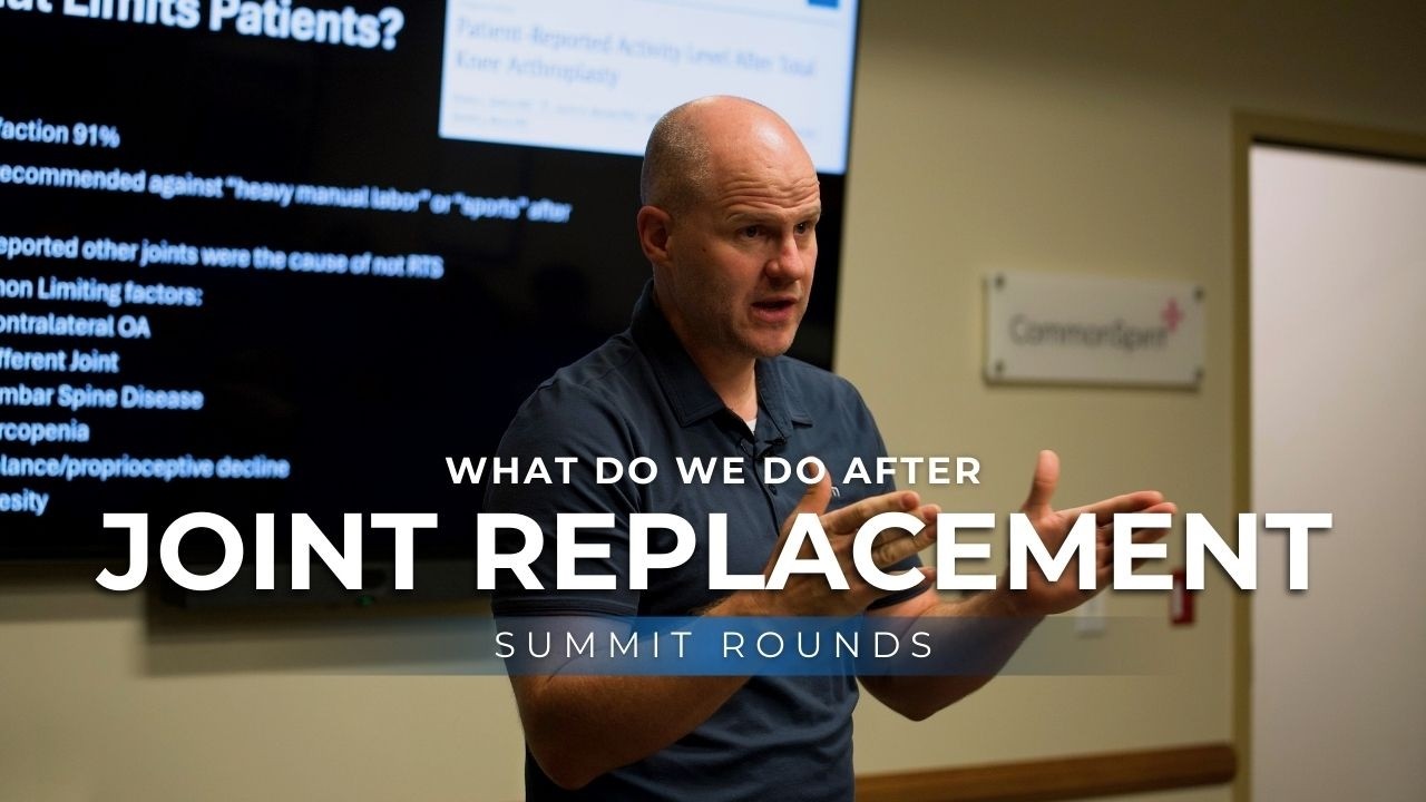 What Do We Do After Joint Replacement?