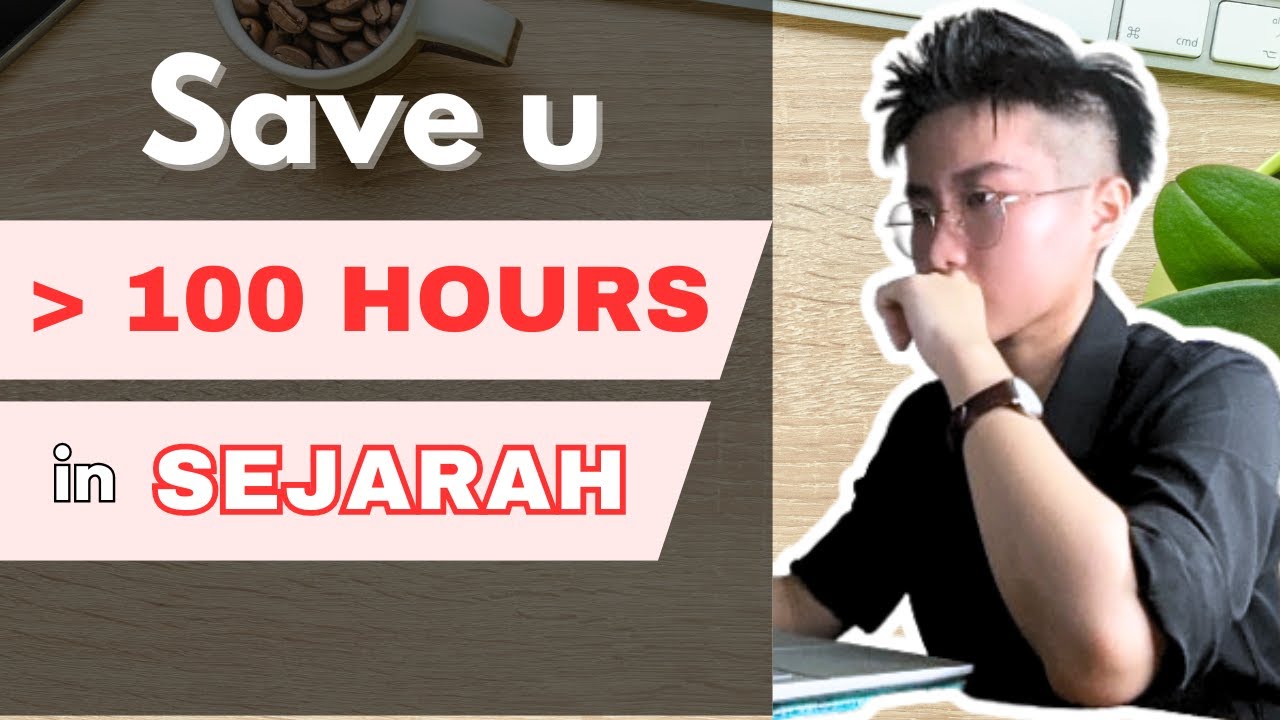 🔴【Sejarah】 I will Save you MORE THAN🔥100 HOURS🔥in studying Sejarah || NOTES+TUTORIALS Collection