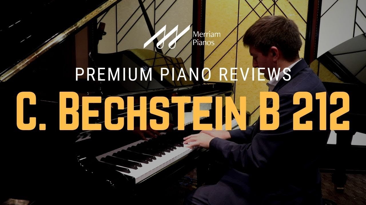🎹 C. Bechstein B 212 Concert Grand Piano Playing Demo & Review by Merriam Pianos 🎹